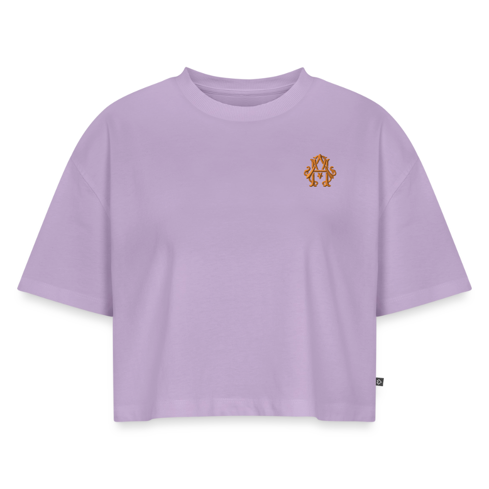 #TEAM adligemotivation Premium Cropped T-Shirt - lavender