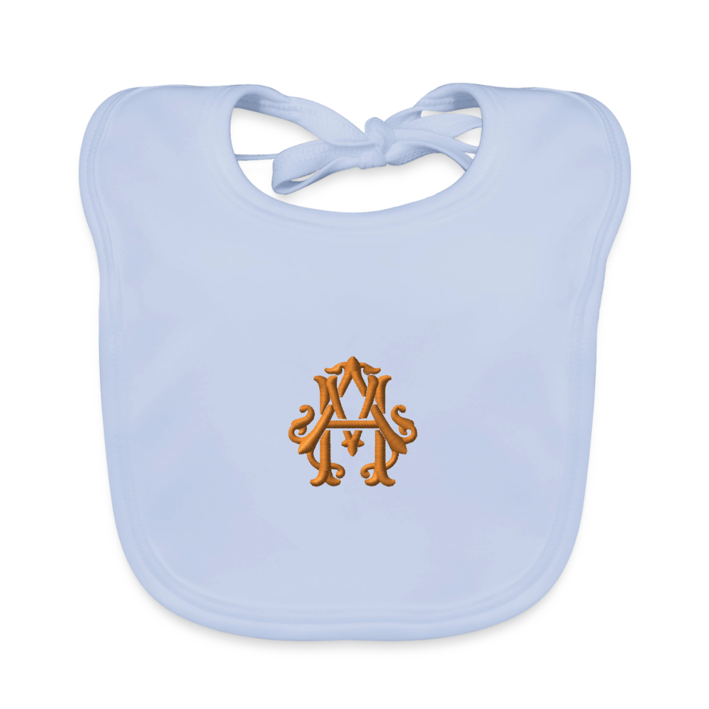 adligemotivation Premium Logo Baby Lätzchen - sky blue