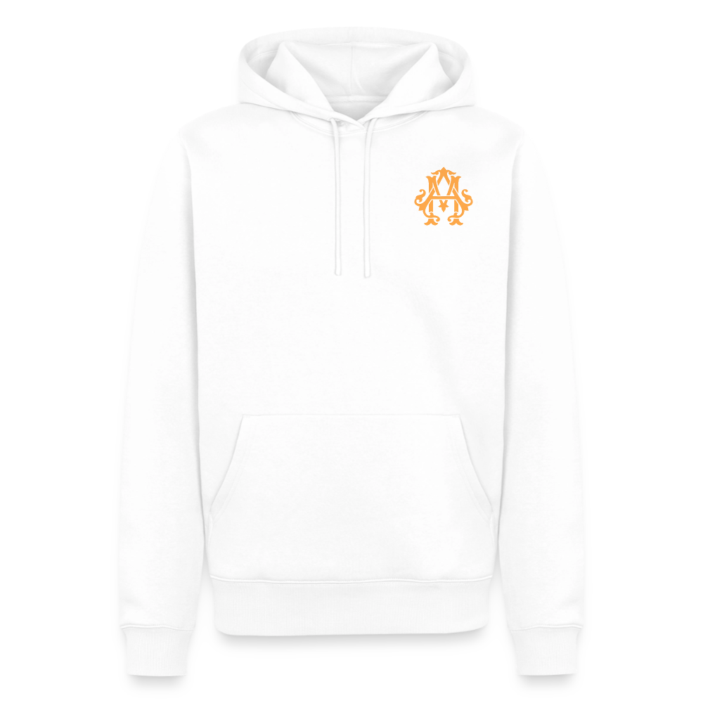 #TEAM adligemotivation Premium Logo Hoodie - white