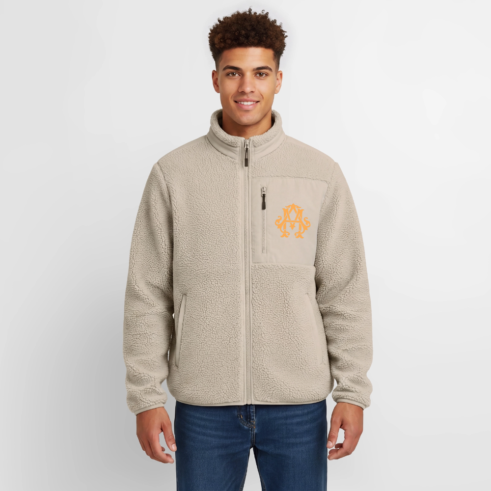 adligemotivations Logo Sherpa - Jacke - beige