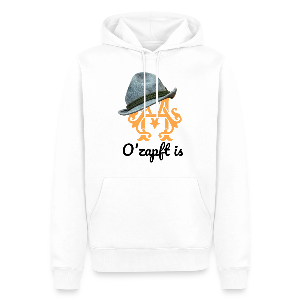 O´zapft is Premium Hoodie - white