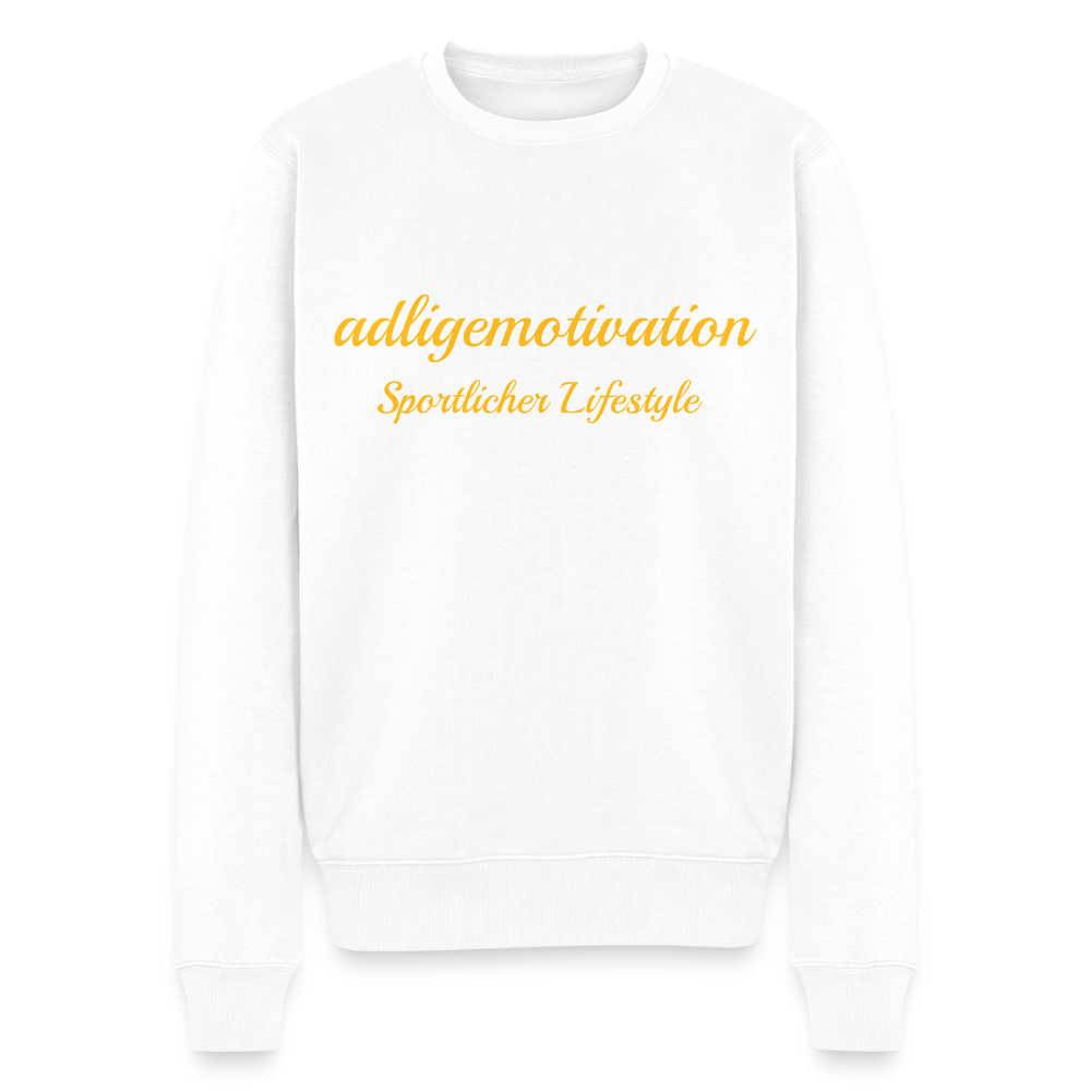 Sportlicher Lifestyle Premium Sweatshirt - white