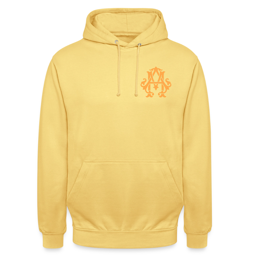 #TEAM adligemotivation Logo Hoodie - lemon yellow