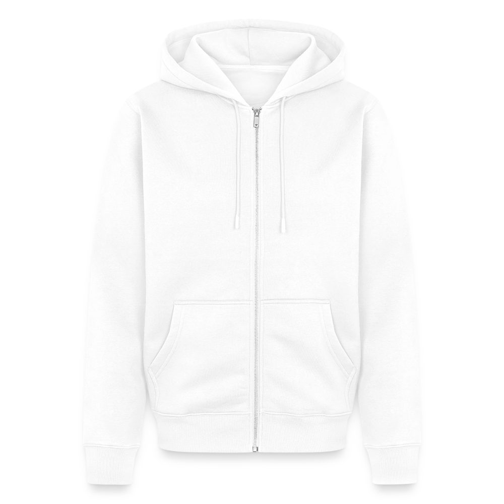 Love What You Do Premium Kapuzenjacke - white