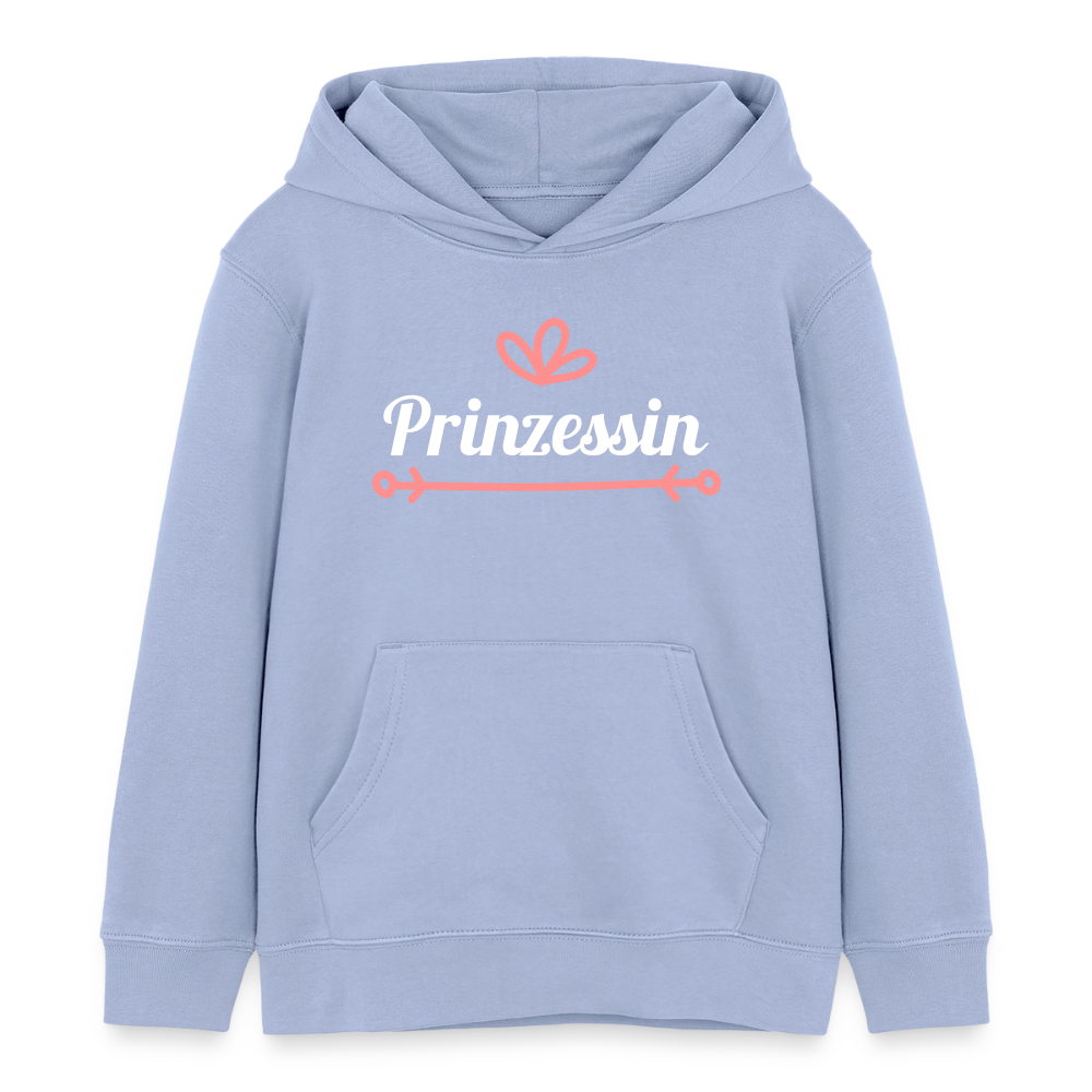 Prinzessin Premium Kinder Hoodie - sky