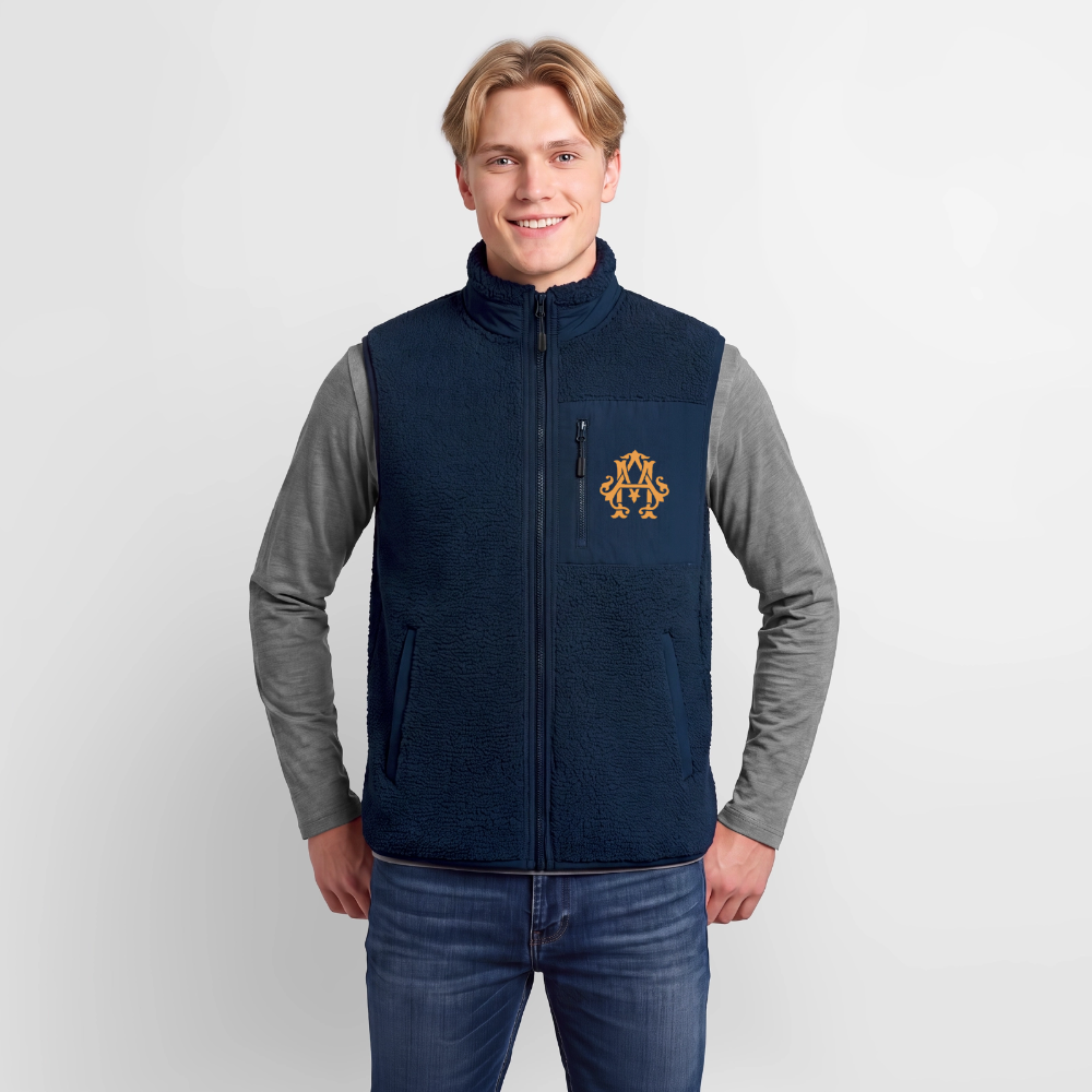 adligemotivations Logo Sherpa - Weste - navy