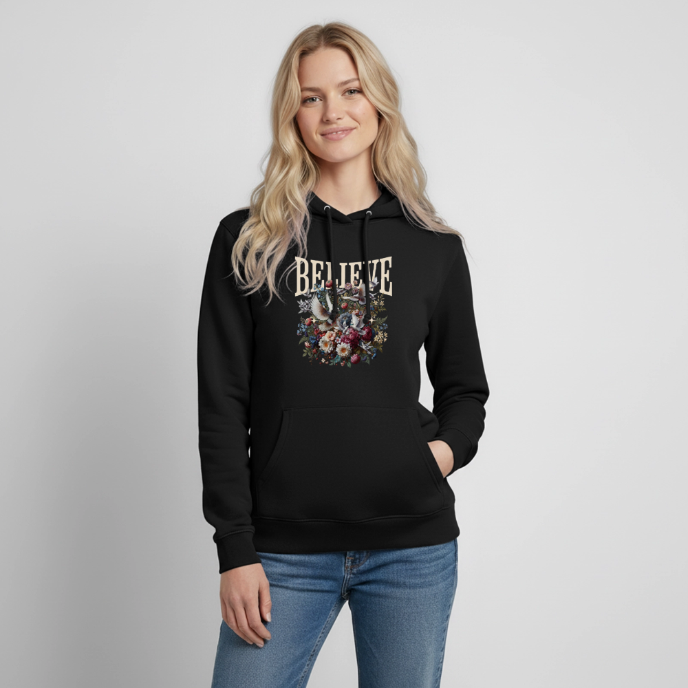 BELIEVE Hoodie - black
