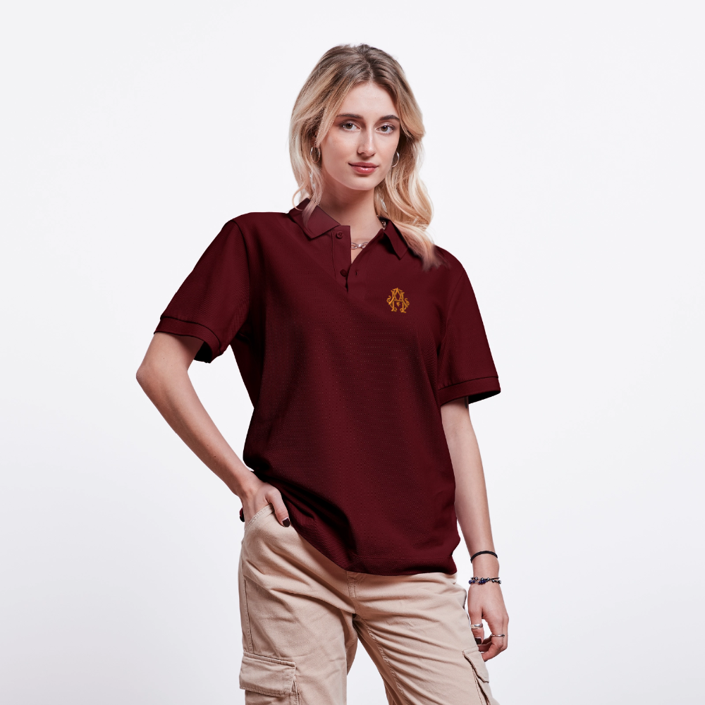 adligemotivations Logo Premium Polo Shirt - burgundy