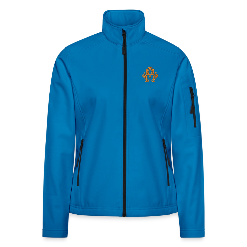 adligemotivation Logo Softshelljacke - light blue