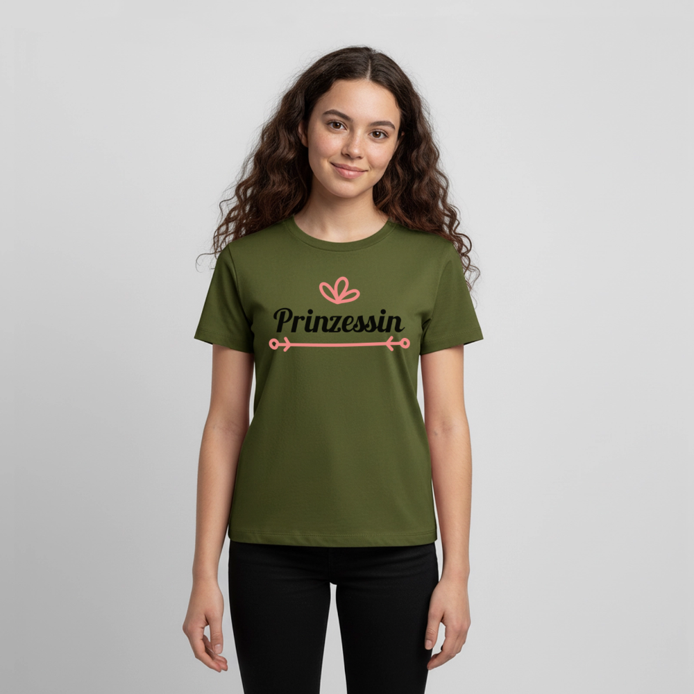 Prinzessin Premium Teenager T-Shirt - khaki