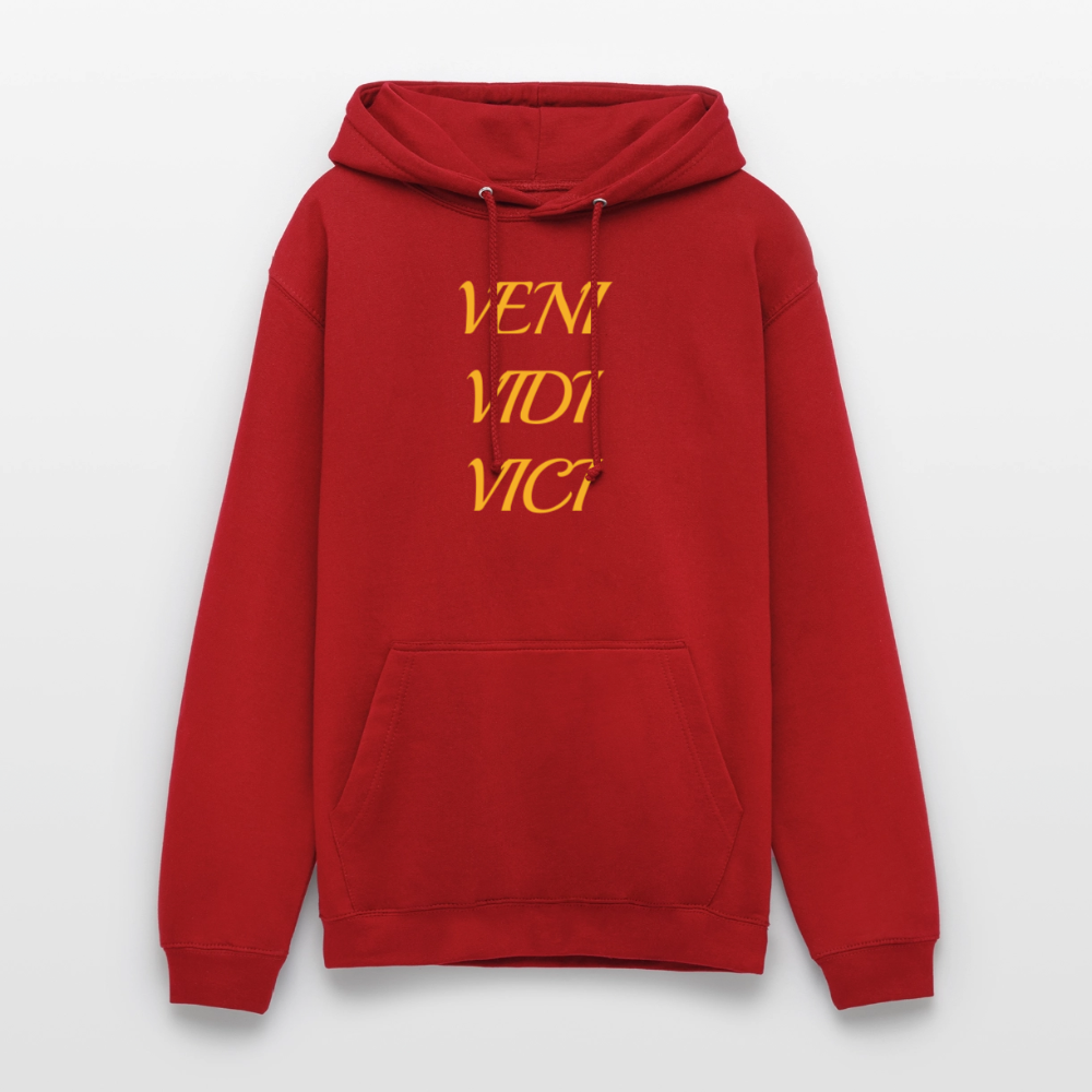 Veni, vidi, vici Hoodie - red