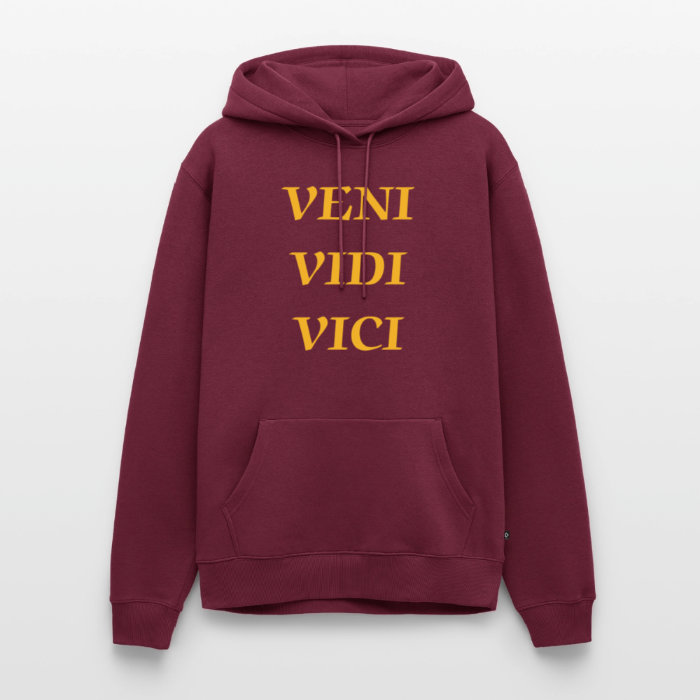 Veni, vidi, vici Premium Hoodie - burgundy