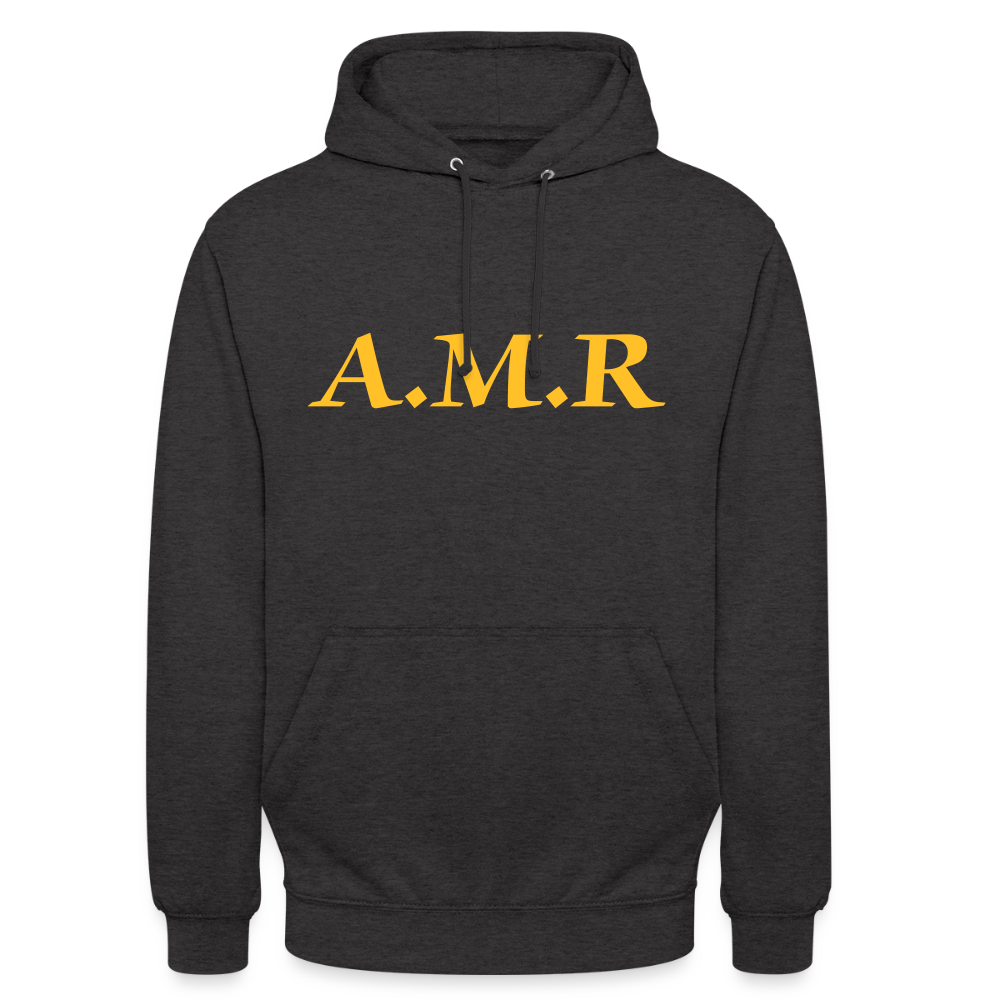 A.M.R Hoodie - charcoal grey