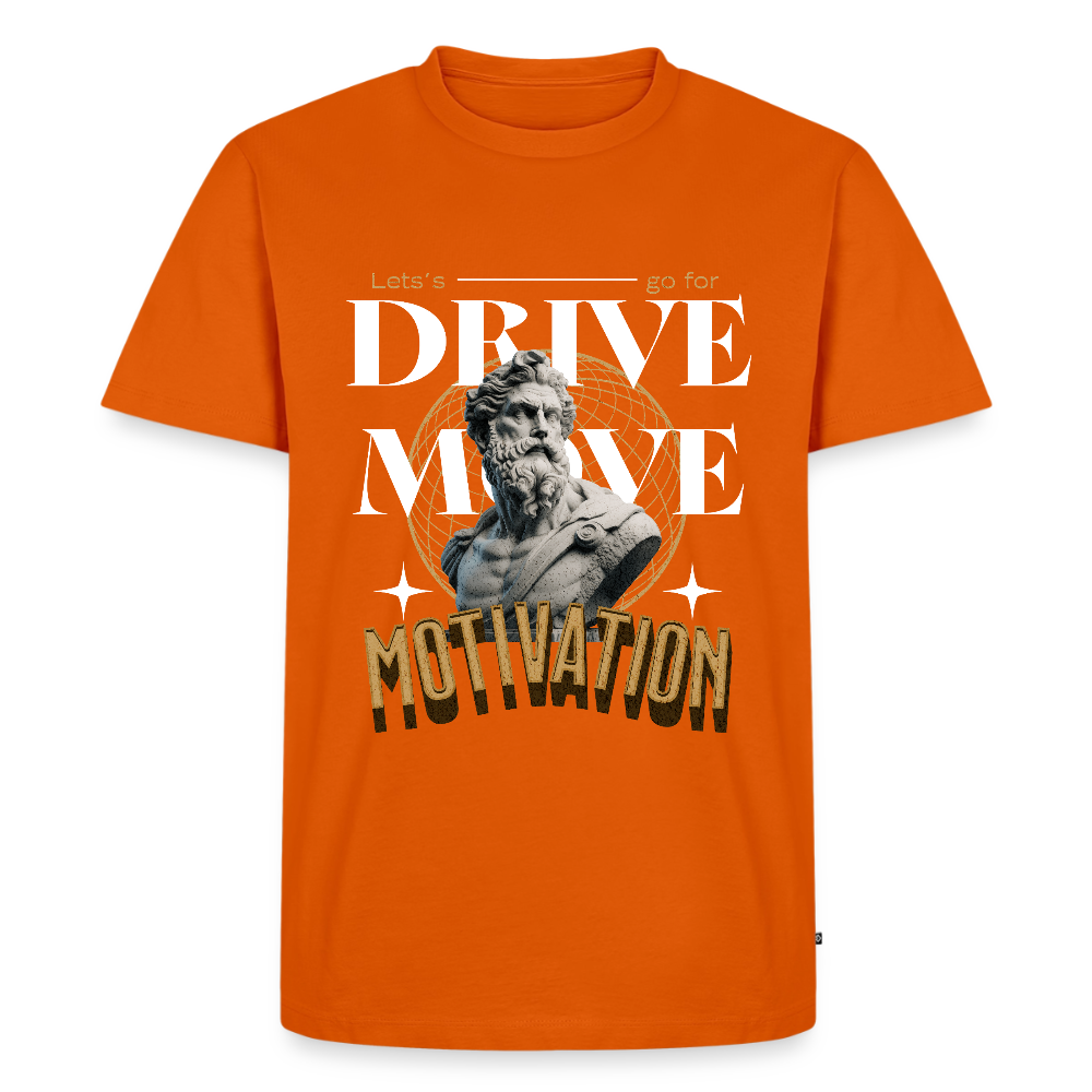 Motivation Premium T-Shirt - orange 