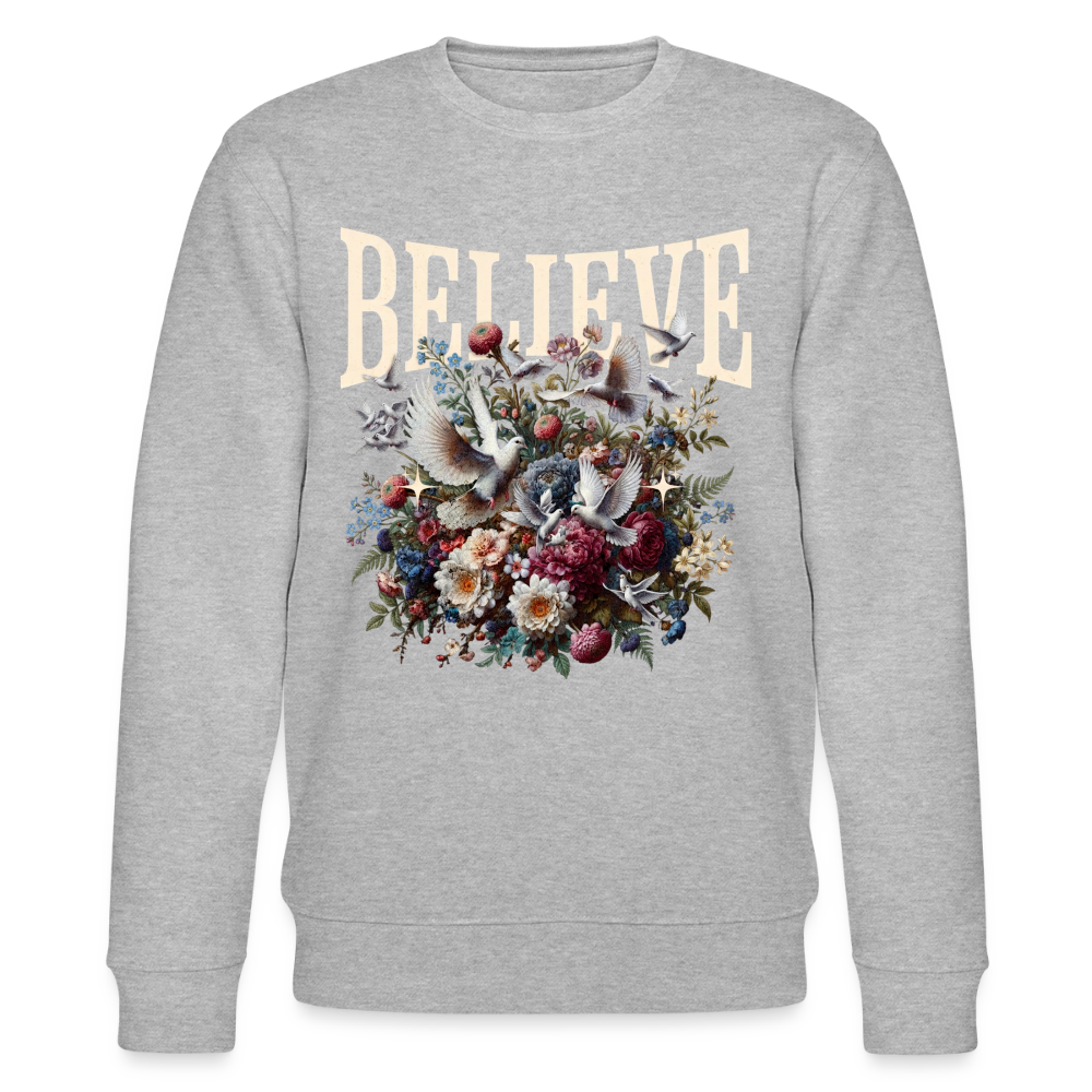 BELIEVE Premium Sweatshirt - heather grey