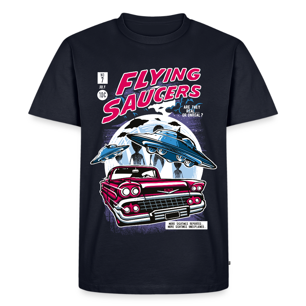 FLYING SAUCERS Premium T-Shirt - navy
