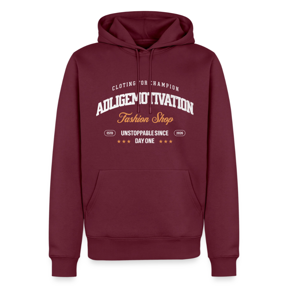 CLOTING FOR CHAMPION Premium Hoodie - burgundy