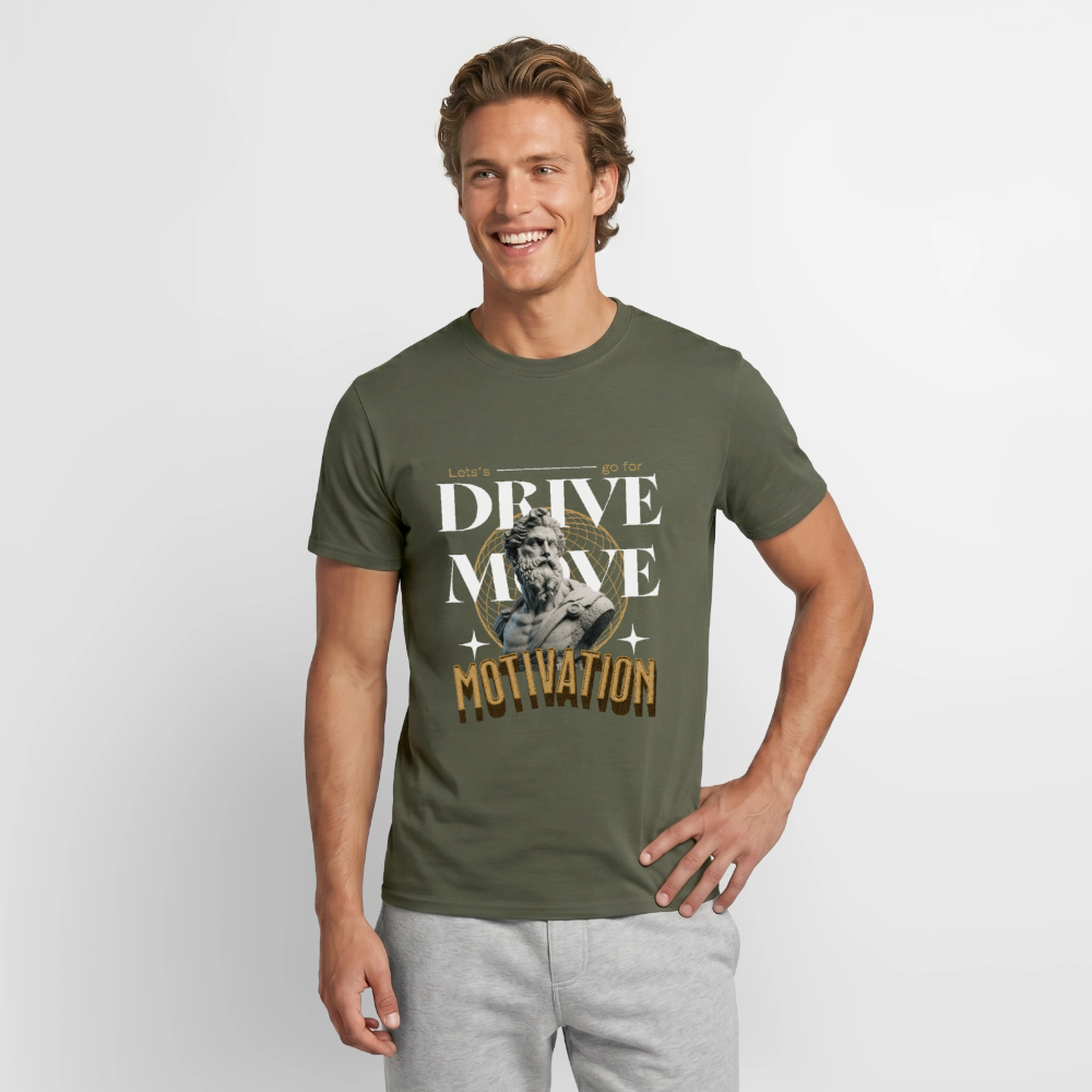 Motivation T-Shirt - military green
