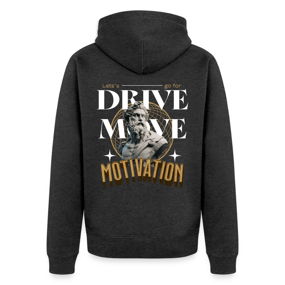 Motivation Premium Kapuzenjacke - heather anthracite
