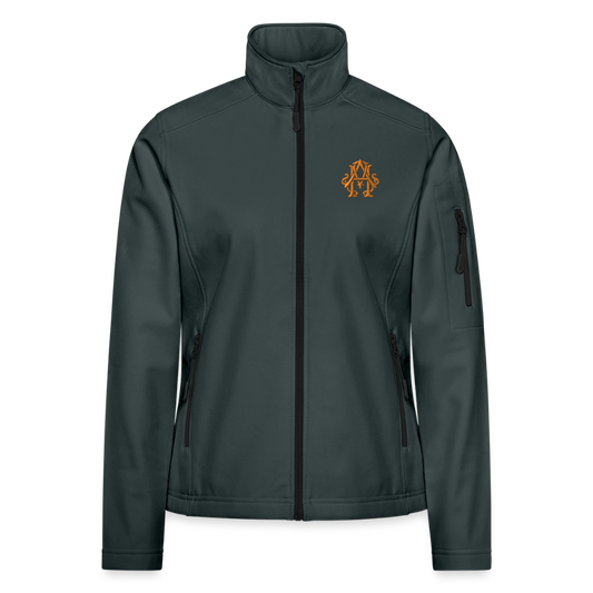 adligemotivation Logo Softshelljacke - mouse grey