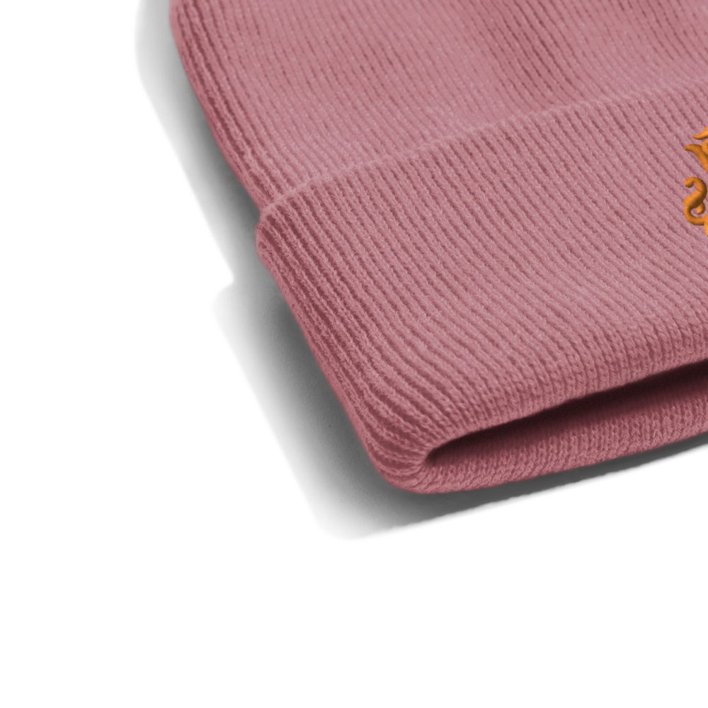 adligemotivations Logo Wintermütze - dusky pink