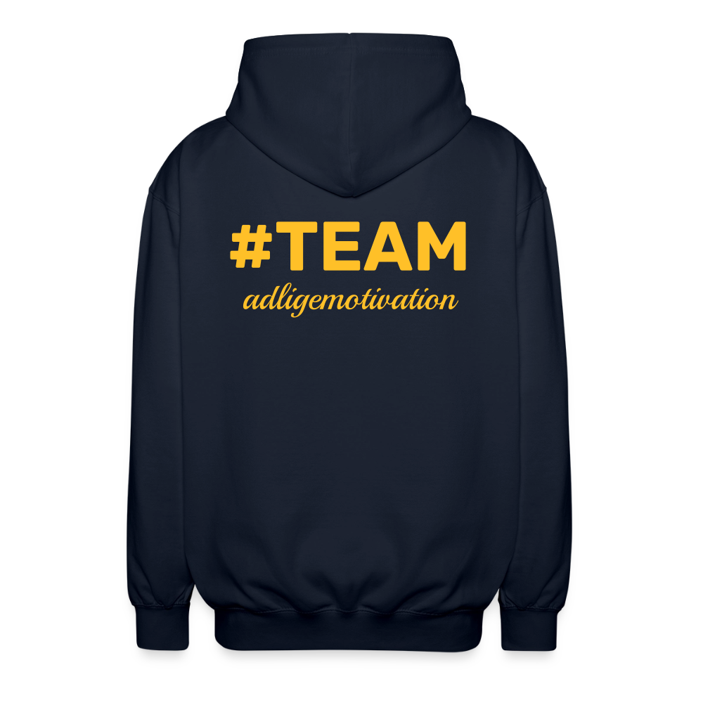 #TEAM adligemotivation Sweatjacke - navy