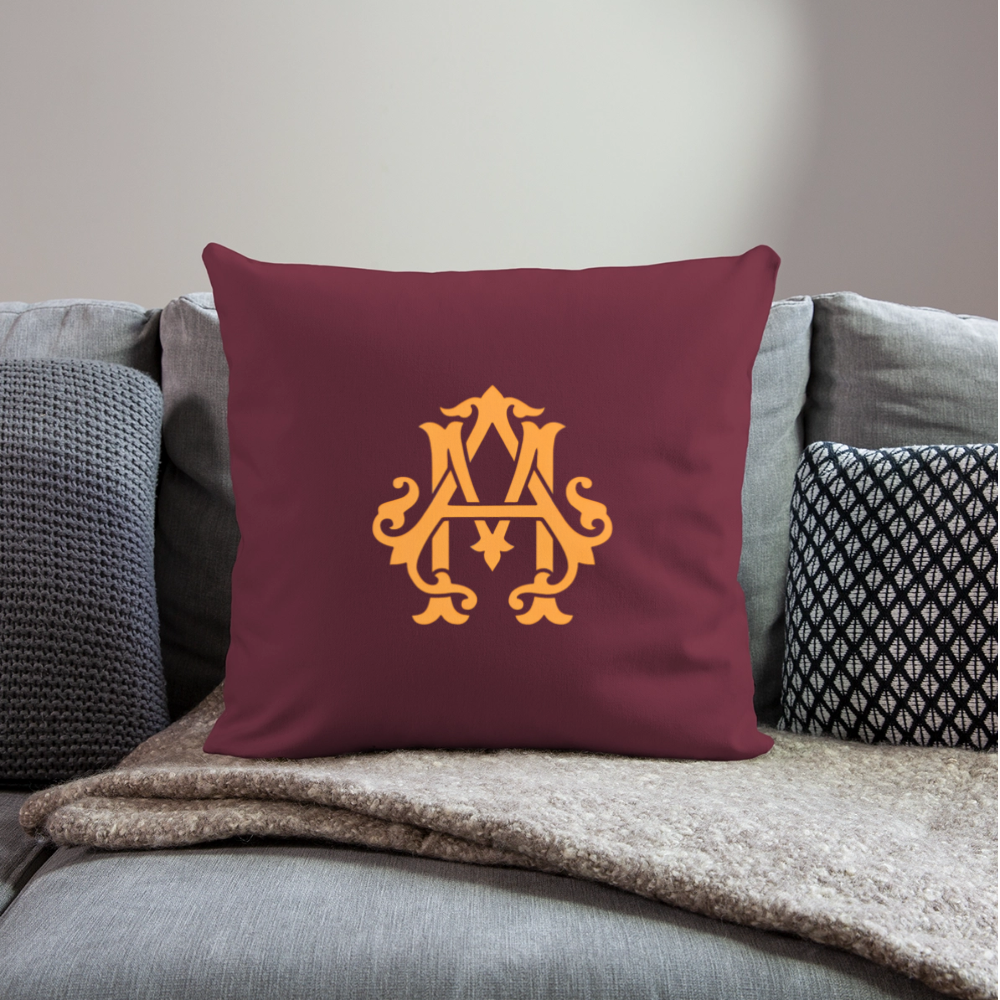 adligemotivation Kissen 45cm x 45cm - burgundy