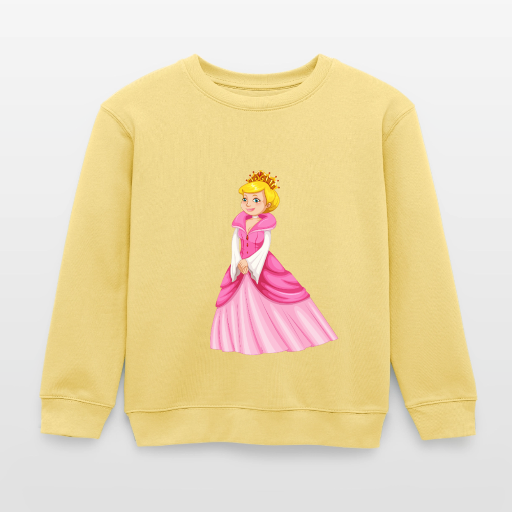 Prinzessin Premium Kinder Sweatshirt - viva yellow 