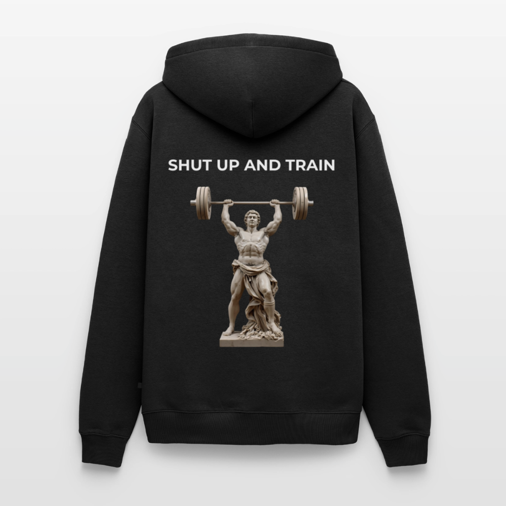 NO PAIN NO GAIN Premium Hoodie - black