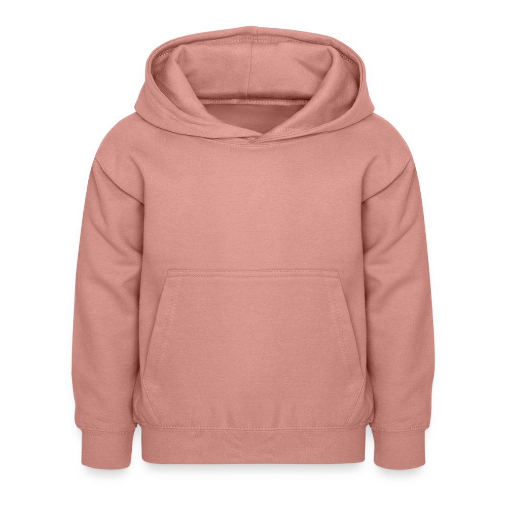 Hunde mit Brille Kinder Hoodie - dusky rose