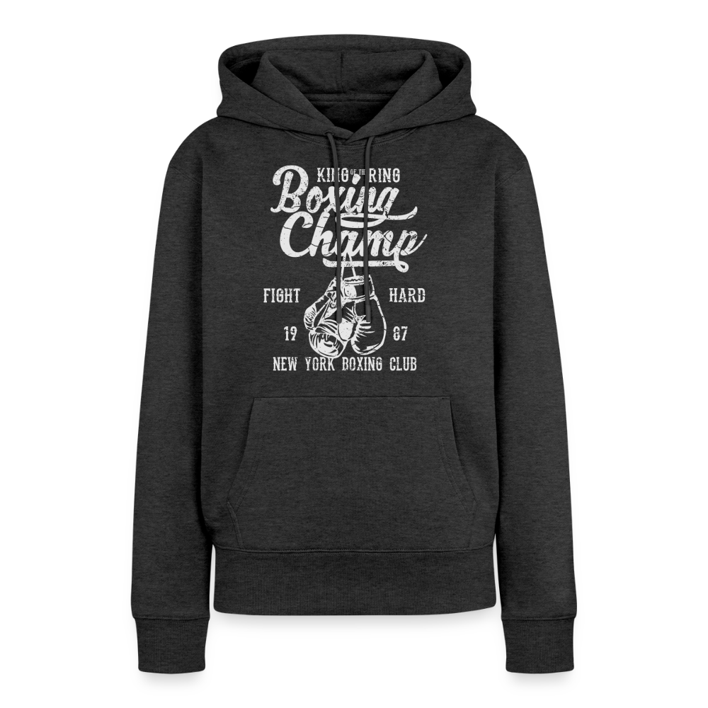 Boxing Champ Premium Hoodie - heather anthracite