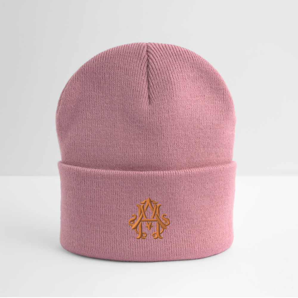 adligemotivations Logo Wintermütze - dusky pink