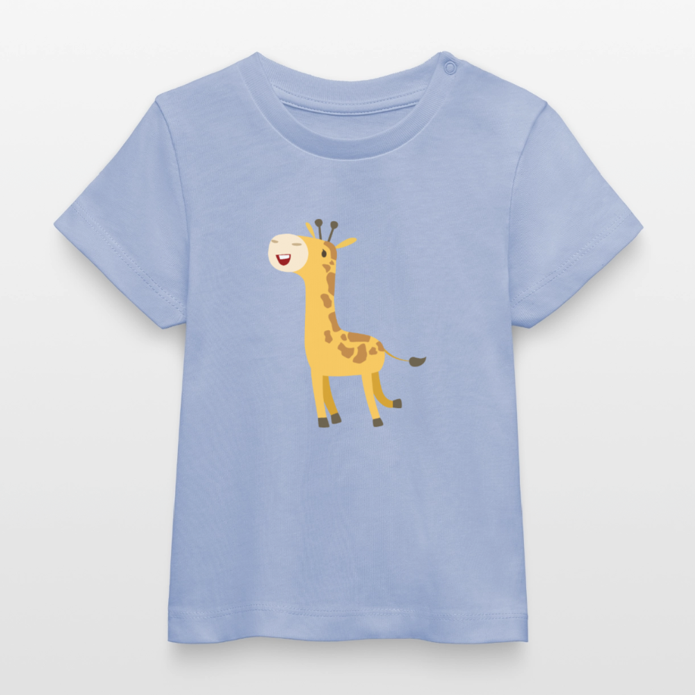Giraffe Premium Baby T-Shirt - sky