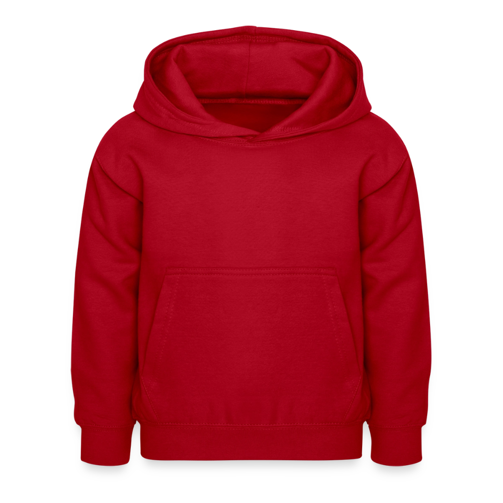 Hunde mit Brille Kinder Hoodie - red