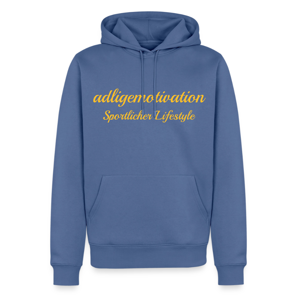 Sportlicher Lifestyle Premium Hoodie - stone blue