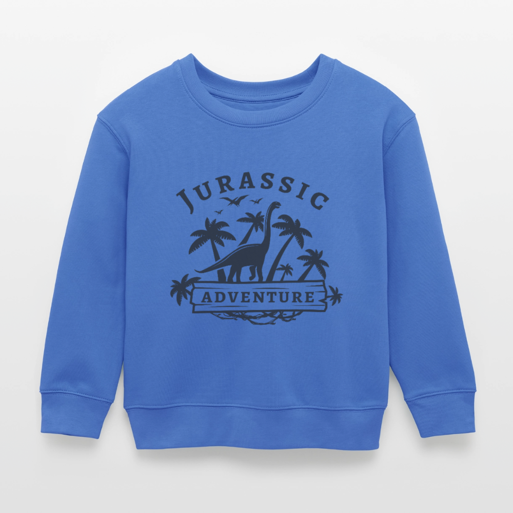 Dinosaurier Premium Kinder Sweatshirt - carolina blue