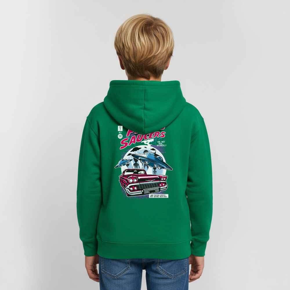 FLYING SAUCERS Hoodie Teenager - kelly green
