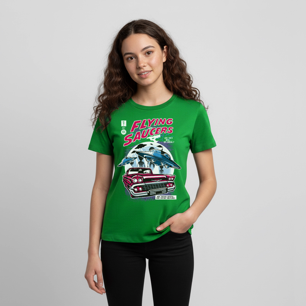 FLYING SAUCERS Premium Teenager T-Shirt - green