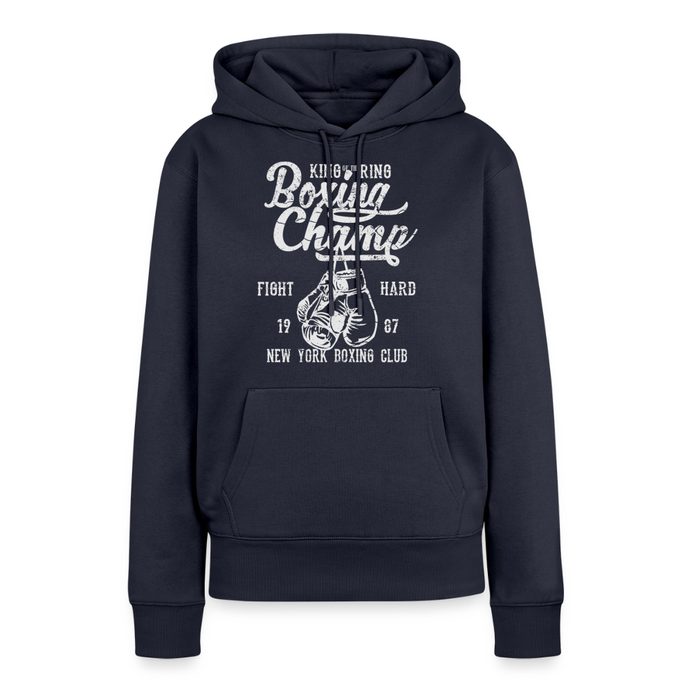 Boxing Champ Premium Hoodie - navy