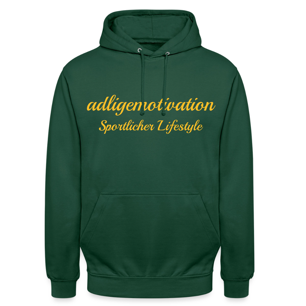 Sportlicher Lifestyle Hoodie - bottle green