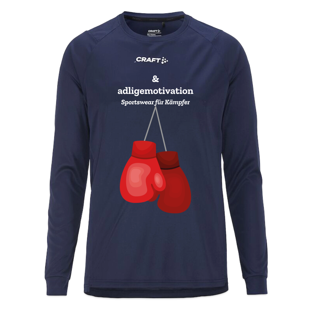Boxer Longsleeve Tee - dark navy