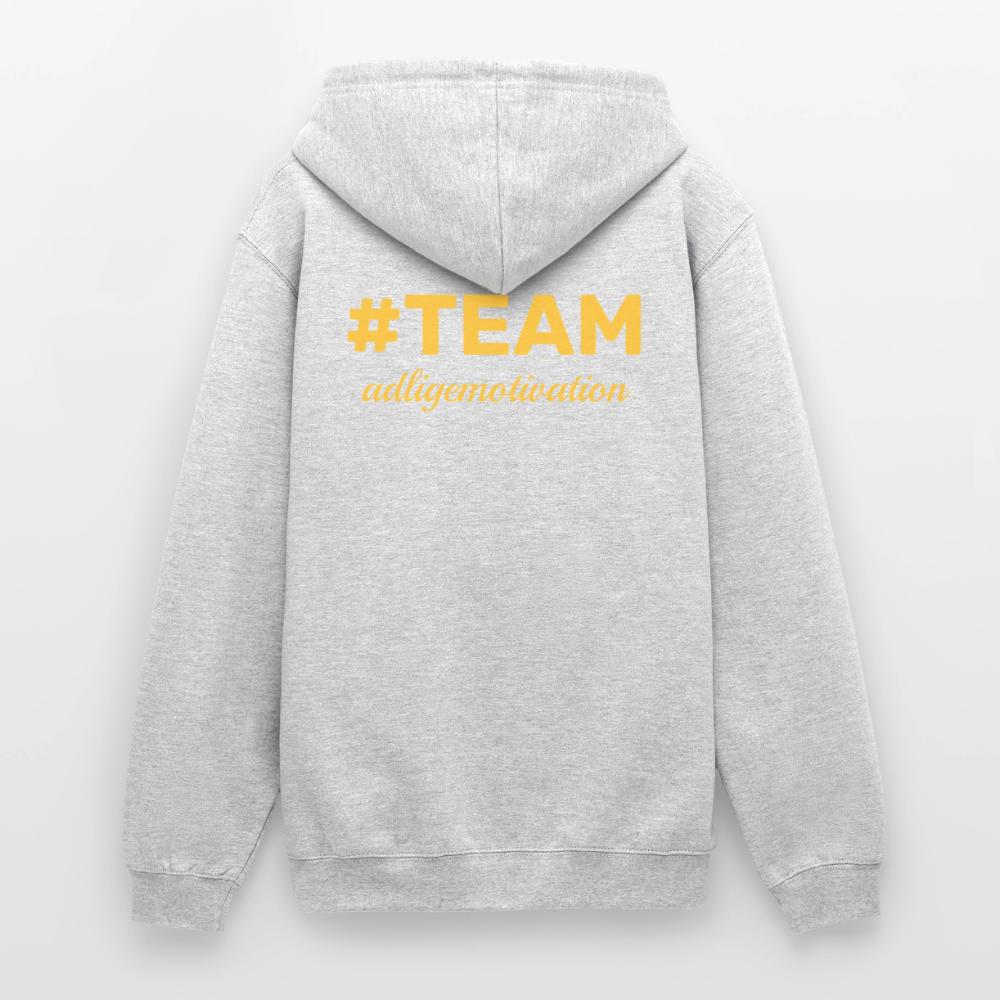 #TEAM adligemotivation Logo Hoodie - light heather grey