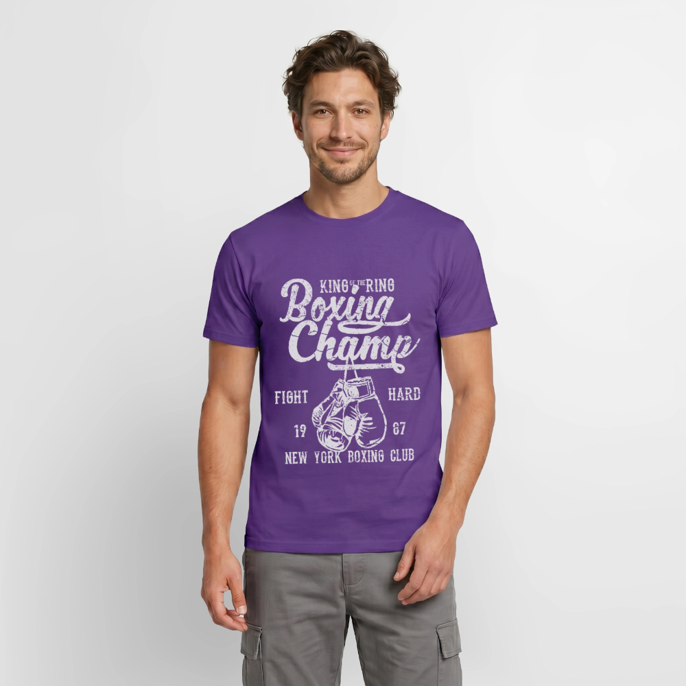Boxing Champ T-Shirt - purple