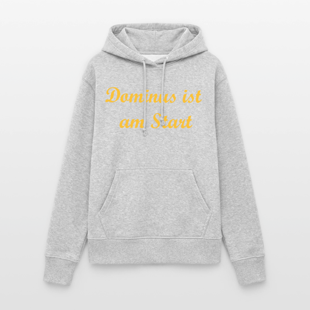 Dominus ist am Start Hoodie Woman - light heather grey