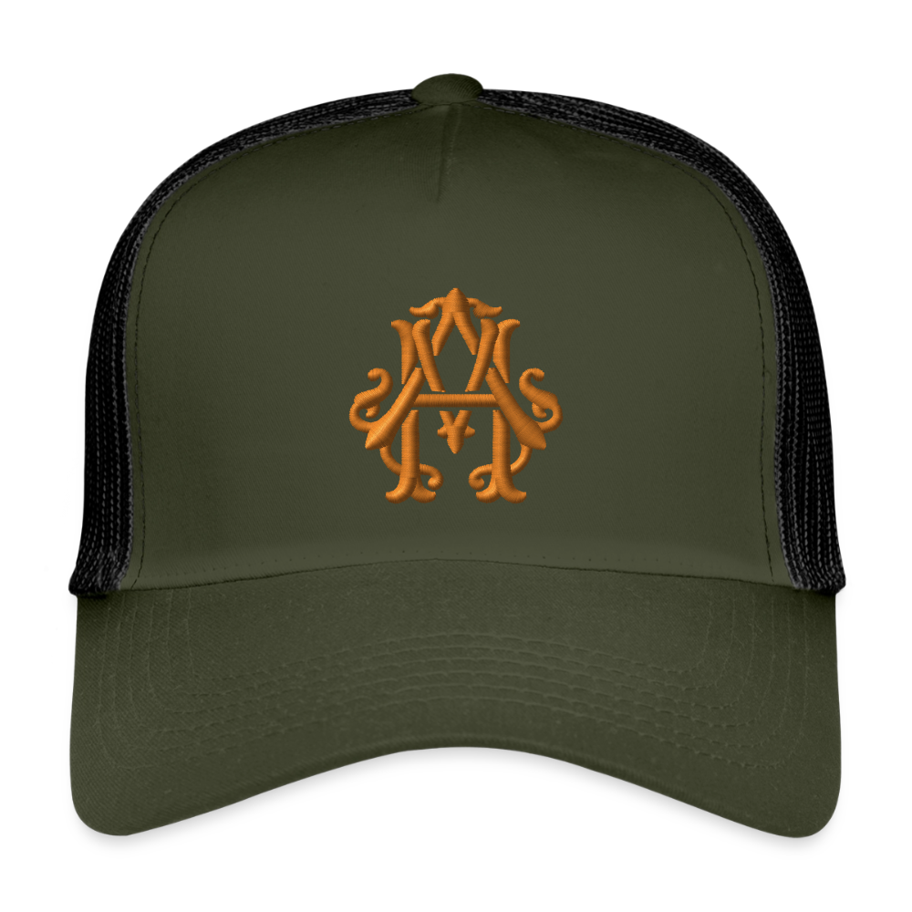 adligemotivation Logo Kinder Cap - olive/black