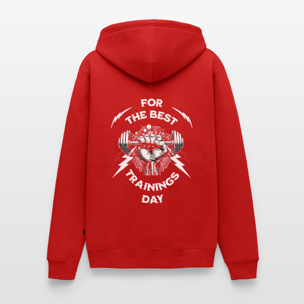 FOR THE BEST Premium Hoodie - red