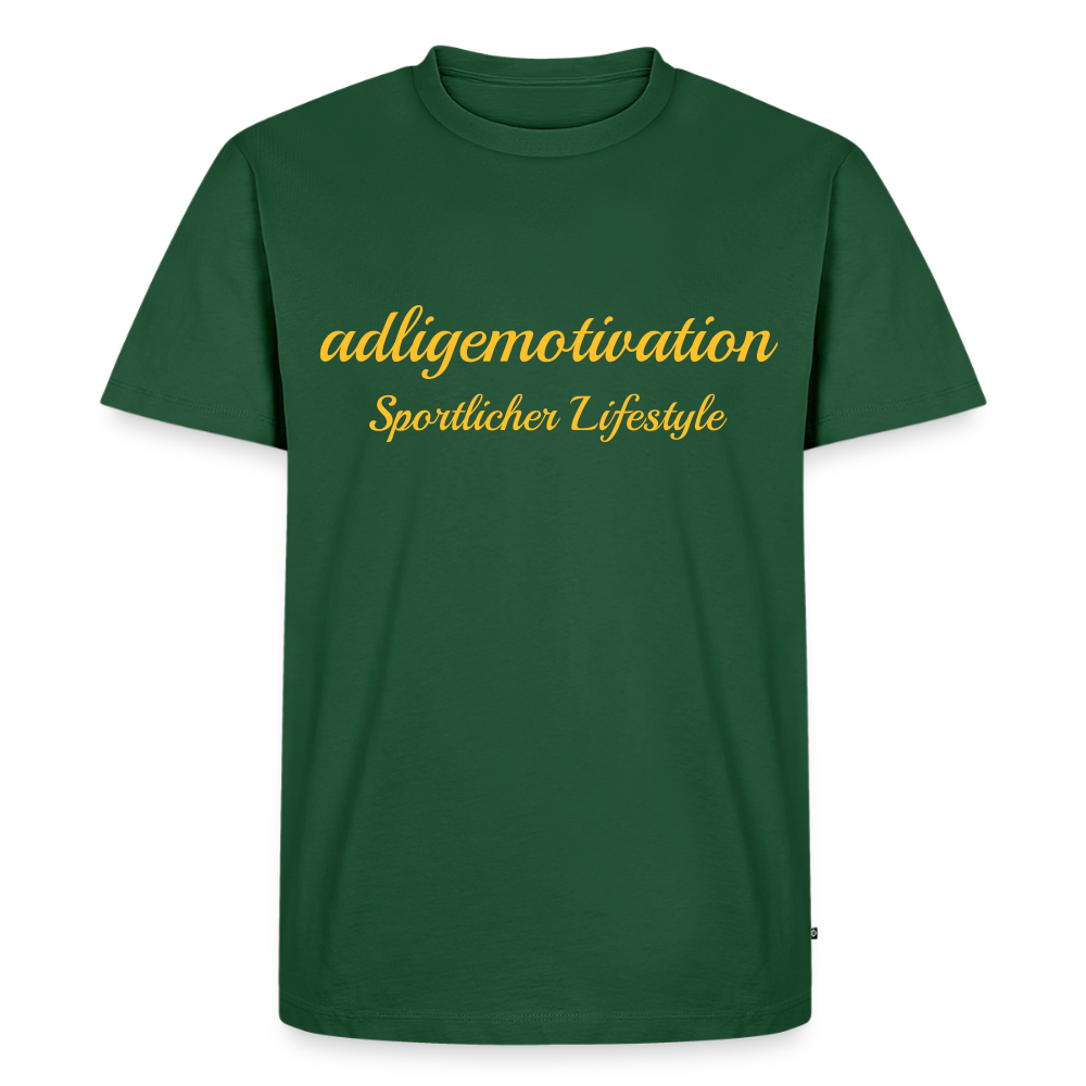 Sportlicher Lifestyle Premium T-Shirt - bottle green