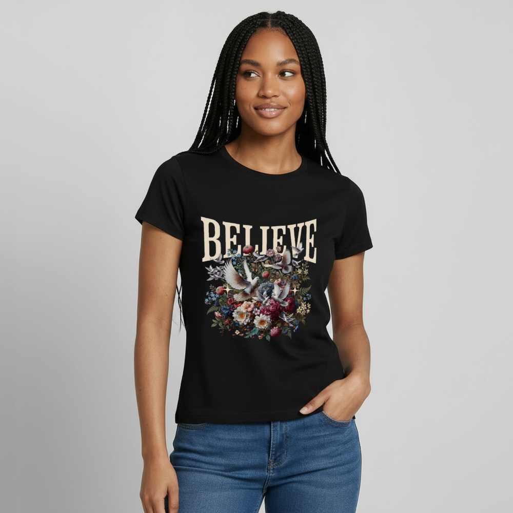 BELIEVE T-Shirt - black