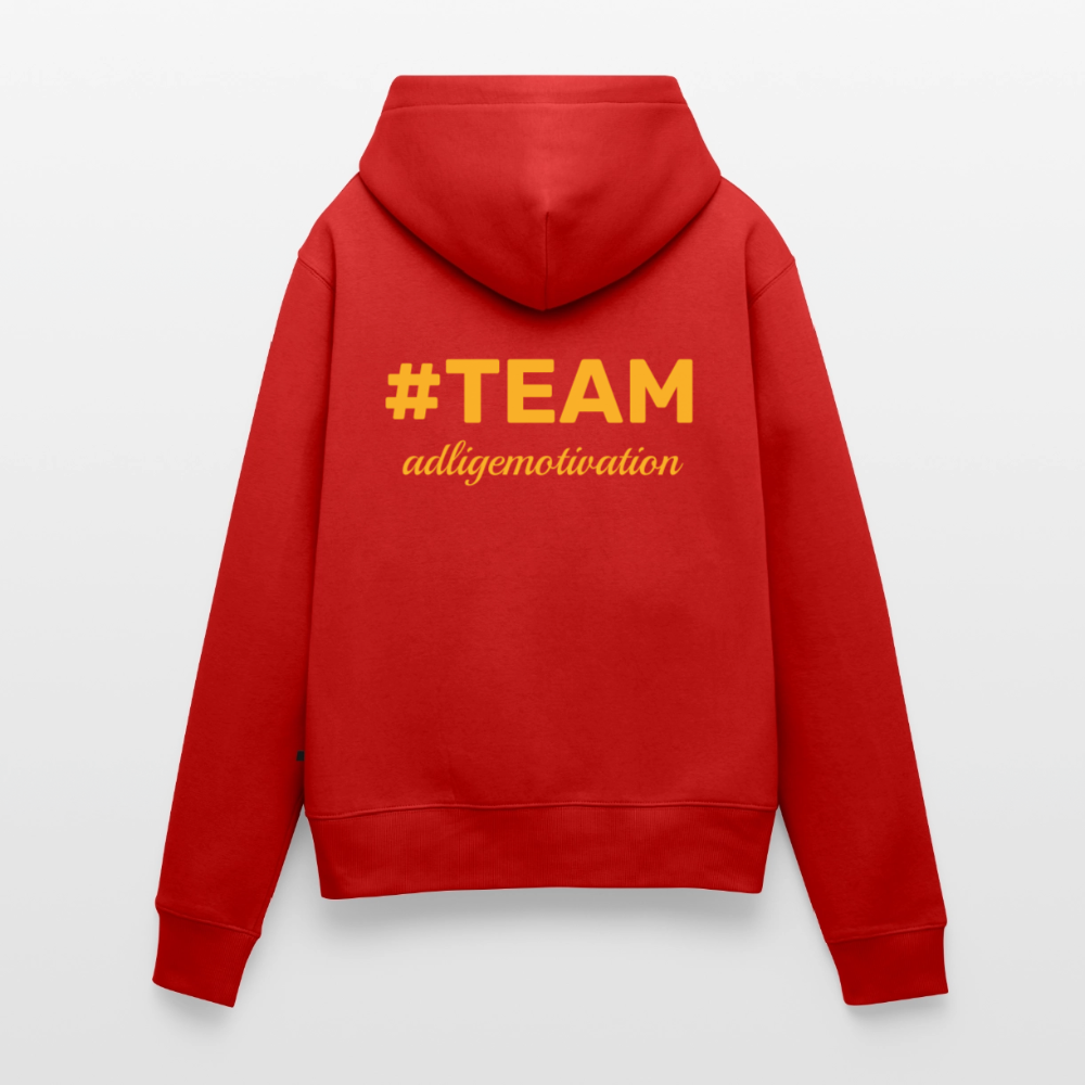 #TEAM adligemotivation Premium Logo Hoodie - red