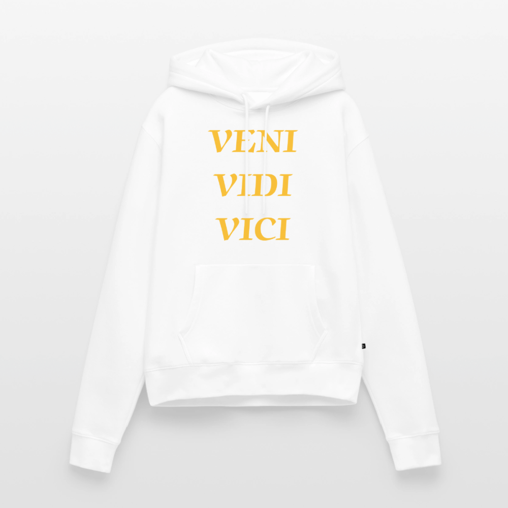 Veni, vidi, vici Premium Hoodie Woman - white